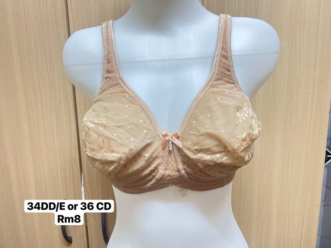 Assorted 34D/E (Category: New Undergarments & Loungewear) located in Kuala Lumpur. Submitted by bels888 (Listing ID 1432233166, Image 2). Description: - Assorted bras. - Sizes: 34D/E. - Various styles and colors. - DM for more info..