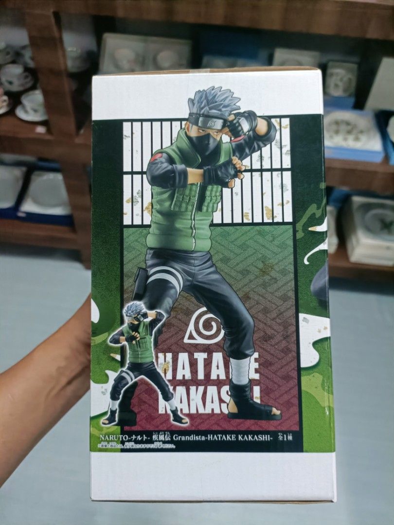 Bandai Naruto Grandista Hatake Kakashi Figure火影忍者卡卡西 (Category: Toy Figures) located in Singapore. Submitted by ypswbl (Listing ID 1432302972, Image 3). Description: - Brand new, unopened Bandai Grandista Hatake Kakashi figure - Box in excellent condition - A must-have collectible for Naruto fans!.