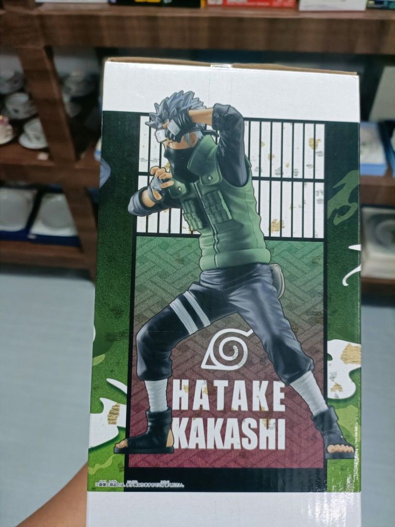 Bandai Naruto Grandista Hatake Kakashi Figure火影忍者卡卡西 (Category: Toy Figures) located in Singapore. Submitted by ypswbl (Listing ID 1432302972, Image 2). Description: - Brand new, unopened Bandai Grandista Hatake Kakashi figure - Box in excellent condition - A must-have collectible for Naruto fans!.