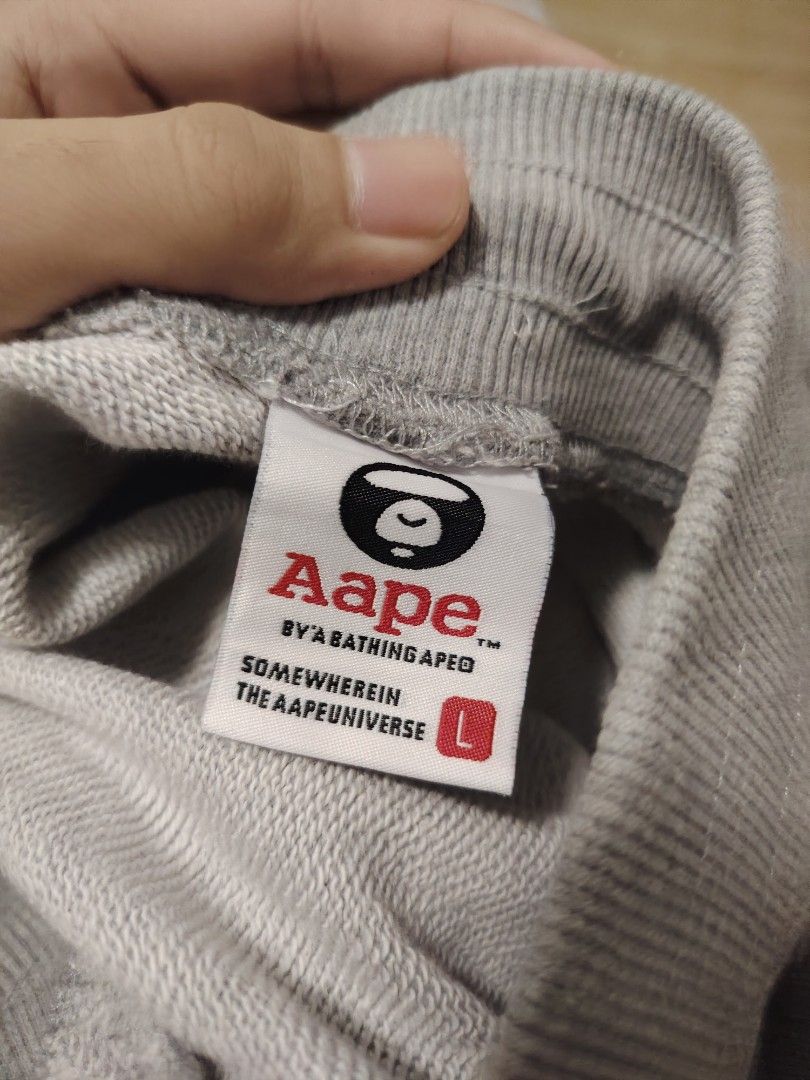 BATHING APE PANTS (Category: Joggers) located in Pasay City. Submitted by gggian2 (Listing ID 1432316416, Image 3). Description: small issues large on tag pasay location.