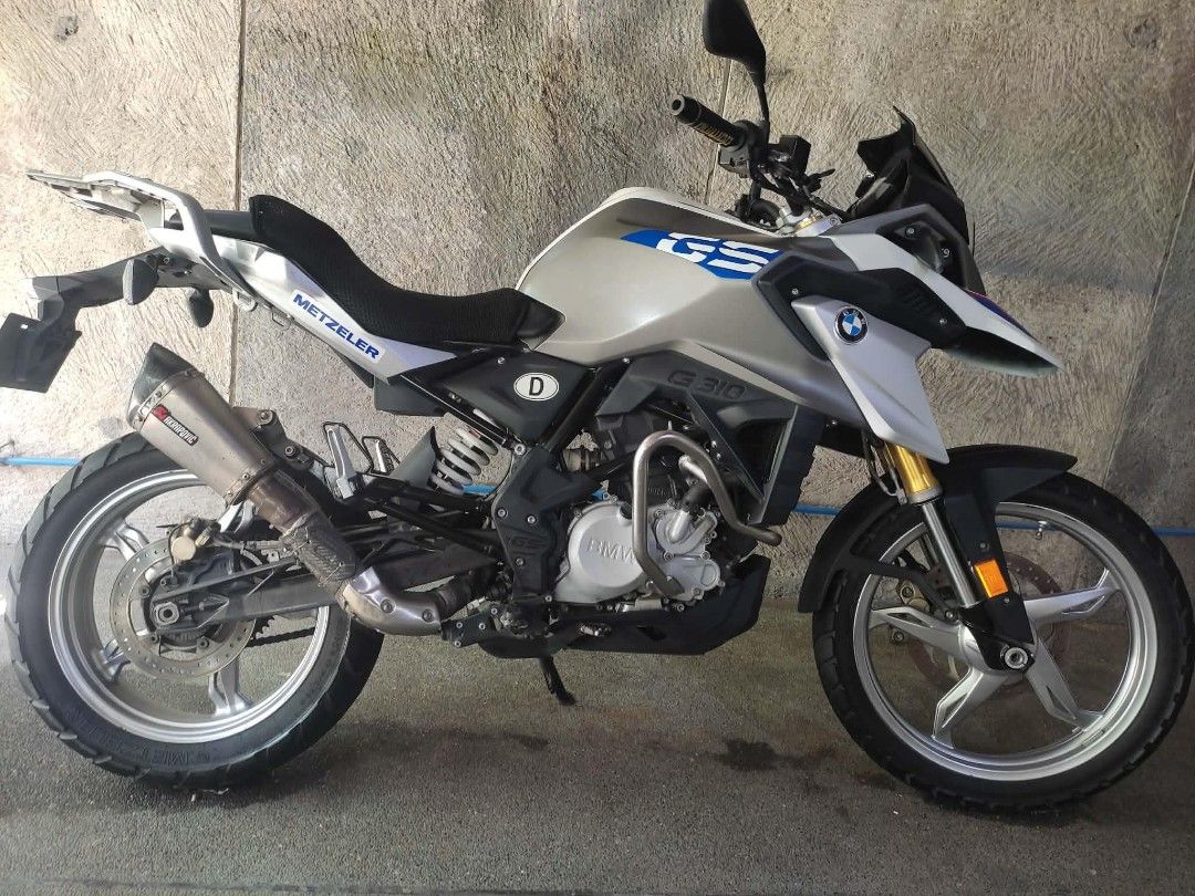 BMW G 310 GS Motorcycle (Category: Motorbikes for Sale) located in Marikina City. Submitted by jcn921 (Listing ID 1432330030, Image 1). Description: BMW G 310 GS motorcycle Year 2020 BMW G310 GS Adventure Mileage: 12,000 KM Asking Price: PHP 250,000 (negotiable upon viewing) Location: Merville, Paranaque City RFS: no longer needed.