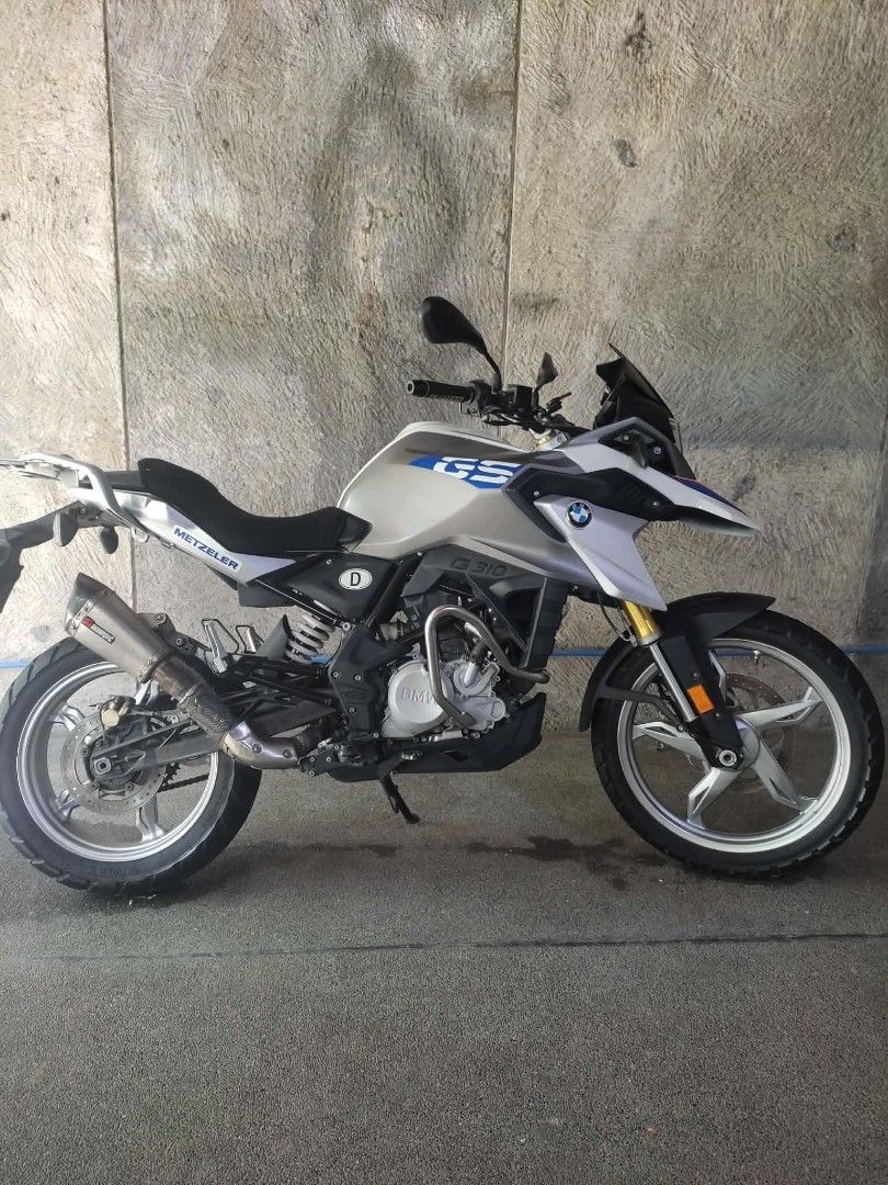 BMW G 310 GS Motorcycle (Category: Motorbikes for Sale) located in Marikina City. Submitted by jcn921 (Listing ID 1432330030, Image 3). Description: BMW G 310 GS motorcycle Year 2020 BMW G310 GS Adventure Mileage: 12,000 KM Asking Price: PHP 250,000 (negotiable upon viewing) Location: Merville, Paranaque City RFS: no longer needed.