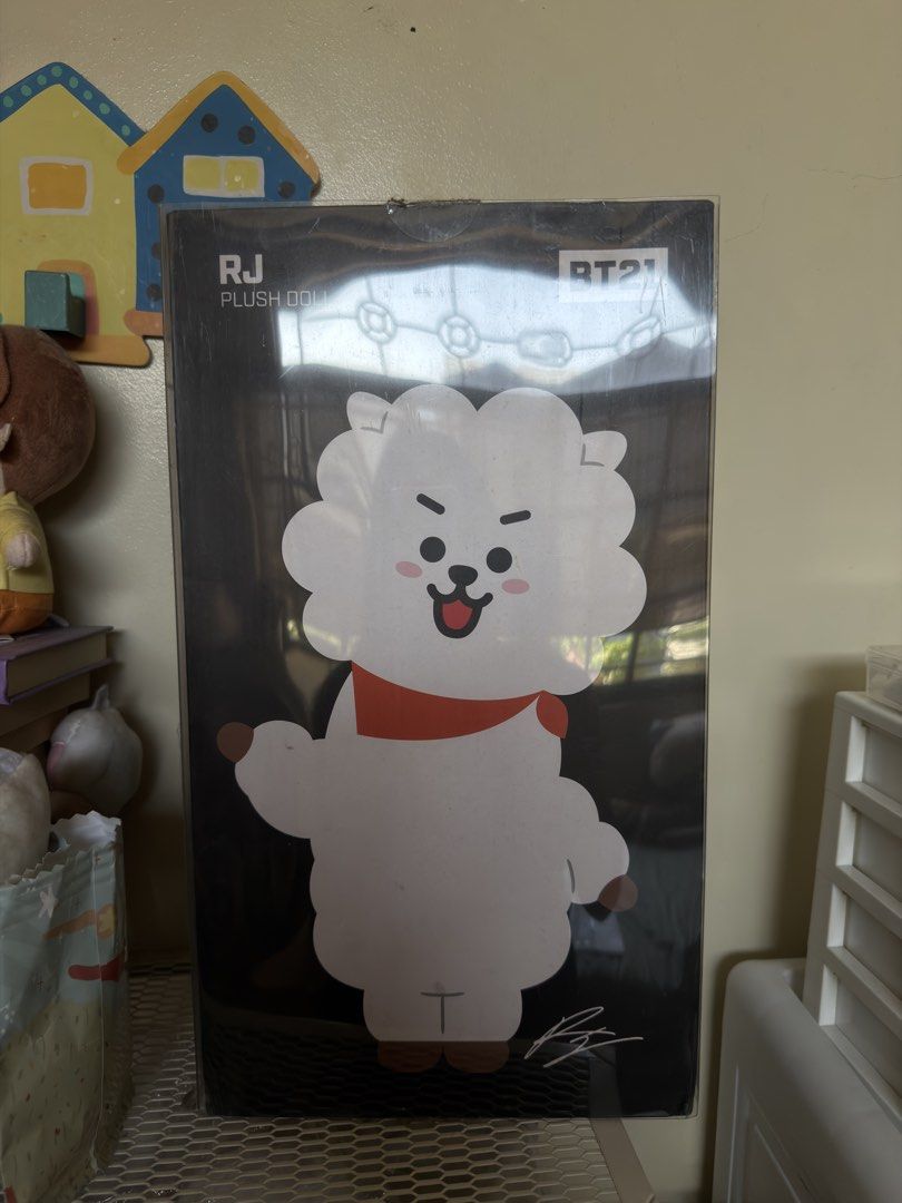 BT21 RJ Standing Plush Doll (Category: Plushies & Soft Toys) located in Mandaluyong City. Submitted by _jdeclutters (Listing ID 1432262281, Image 2). Description: Never been taken out of the box..