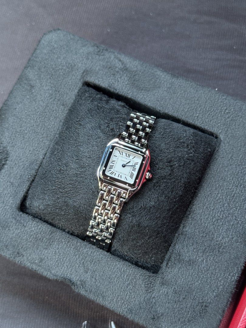 Cartier Panthère de Cartier Watch (Category: Luxury Watches) located in Taguig. Submitted by sourcedbym (Listing ID 1432203059, Image 1). Description: - Authentic Cartier Panthère de Cartier watch - comes with all inclusions and free gift from cartier Message me 09399104052 for serious inquiries #Cartier.