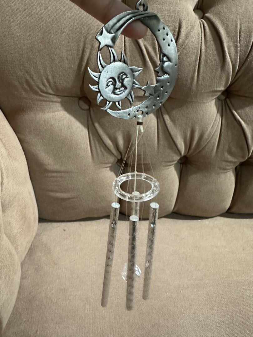 celestial-themed wind chime (Category: Other Home Decor) located in Davao. Submitted by favoritepreloved (Listing ID 1432355179, Image 1). Description: .