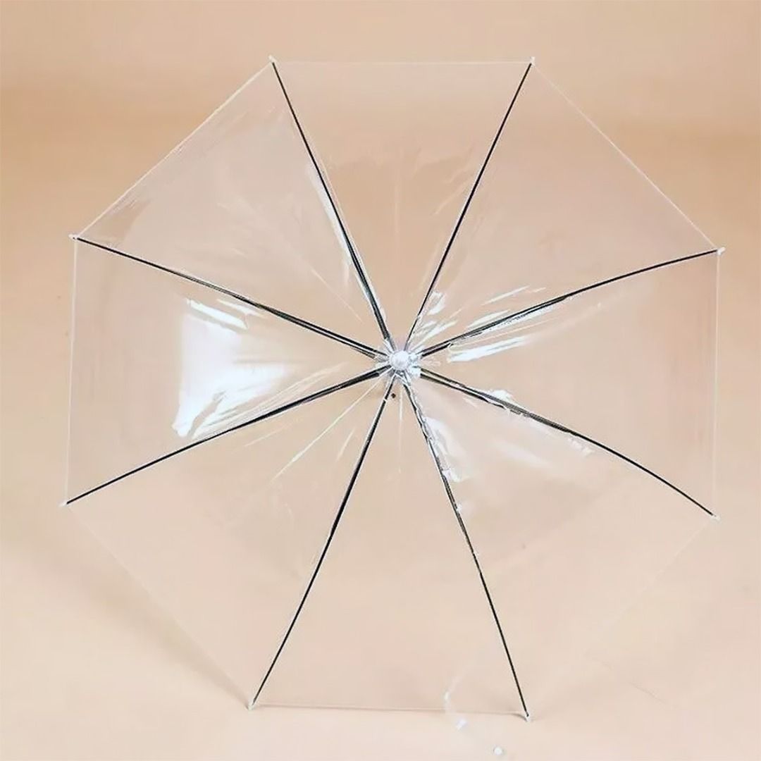 Clear Waterproof Umbrella (Category: Umbrellas) located in Paranaque City. Submitted by super_9.9 (Listing ID 1432227182, Image 2). Description: - Automatic open for easy use - Waterproof and quick-drying - Durable and sturdy stand - Diameter: 114cm (44.9 inches) - Length: 100cm (39.37 inches) - Handle Length: 82cm.