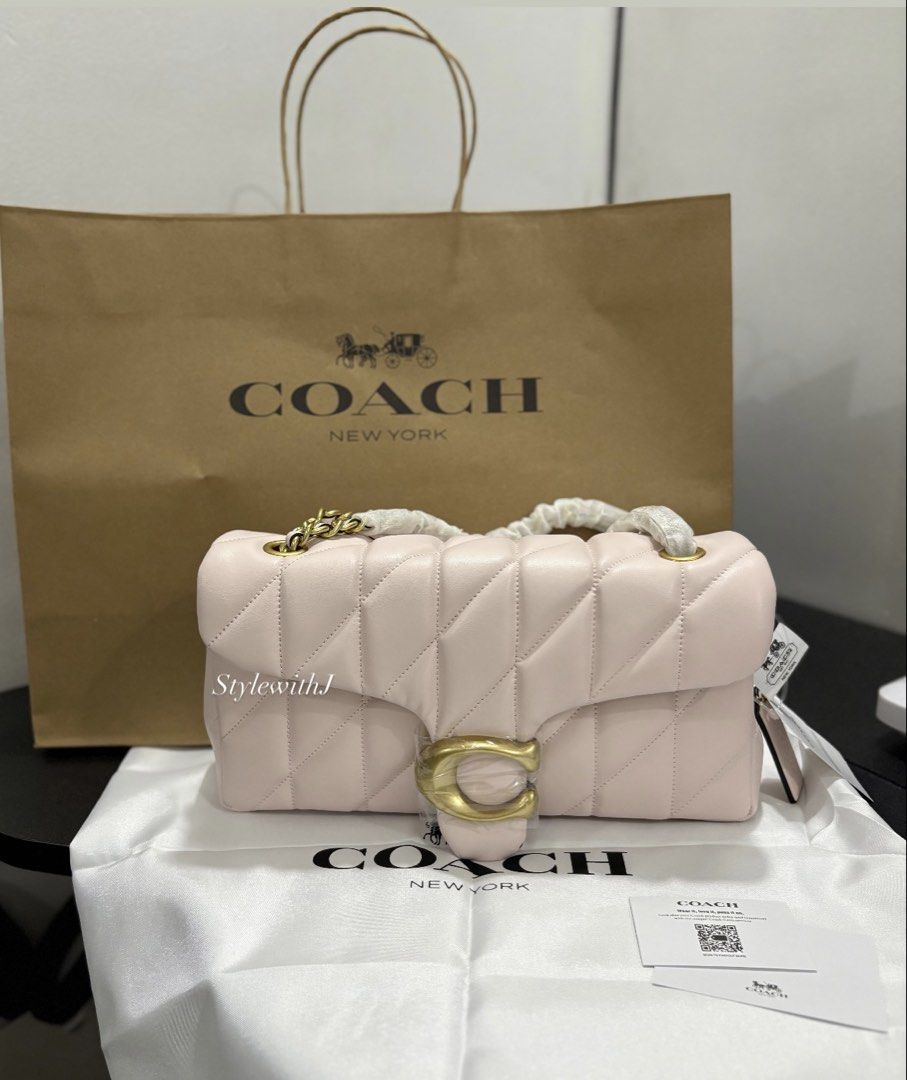 Coach Tabby 26 Blush Pink 🌸🩰 (Category: Luxury Bags & Wallets) located in Las Pinas. Submitted by bagsnclothesby.j (Listing ID 1432263336, Image 1). Description: With complete inclusions 💕 DM for more details 📩 Lalamove ready! .