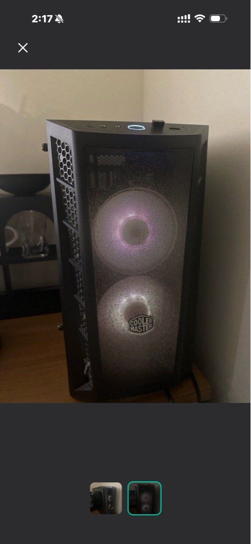 Cooler Master Computer Case with RGB Fans436919820259829761