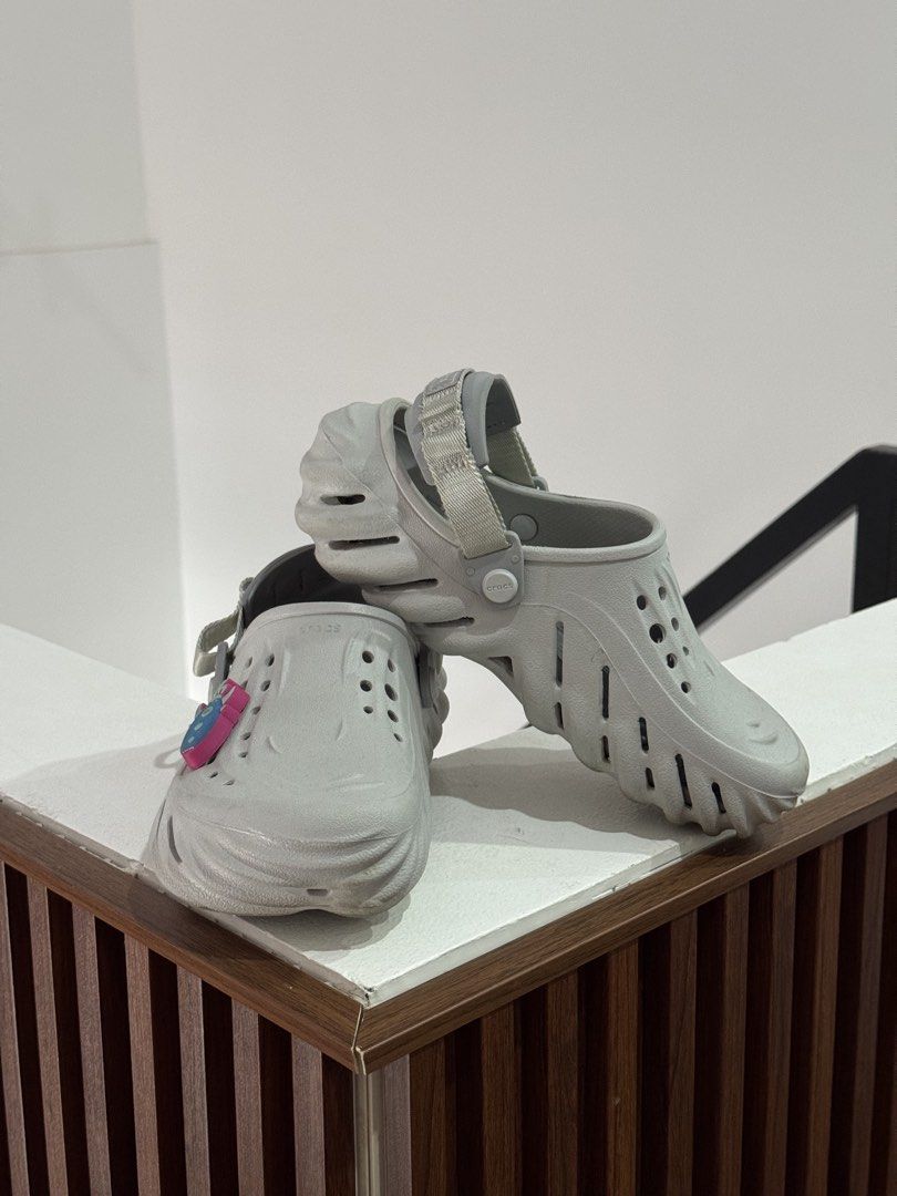 Crocs Echo Clogs (Category: Slippers and slides) located in Sablan. Submitted by bag.a.holic.bygaile.ph (Listing ID 1432238190, Image 1). Description: .
