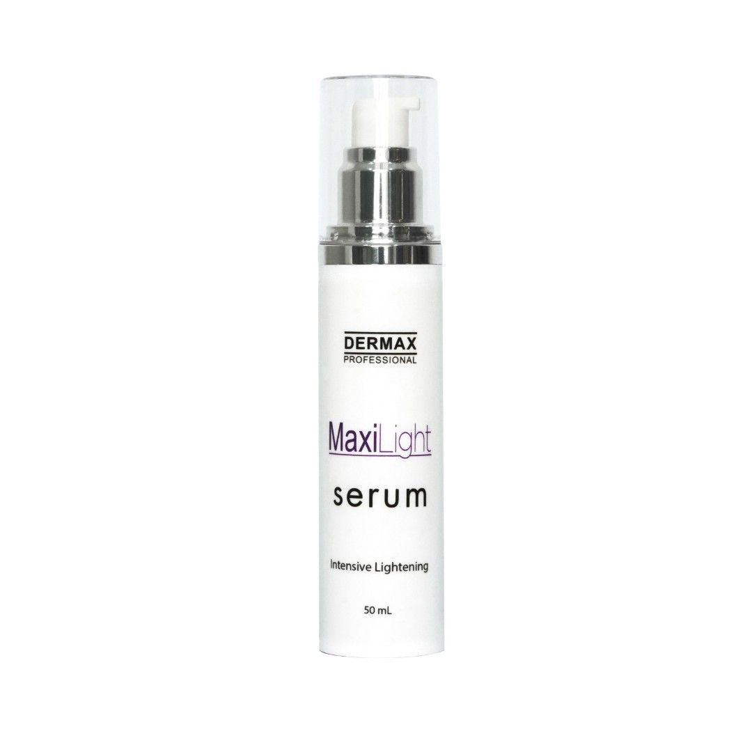 DERMAX MAXILIGHT SERUM (Category: Face Care) located in Quezon City. Submitted by anjelicah (Listing ID 1432216687, Image 1). Description: FIXED PRICE Bought directly from SkinStation Only once used sa face, almost 95% full pa Flaw is may crack yung takip haha but does not affect the product or the product bottle RFS: I'm on derma medication.
