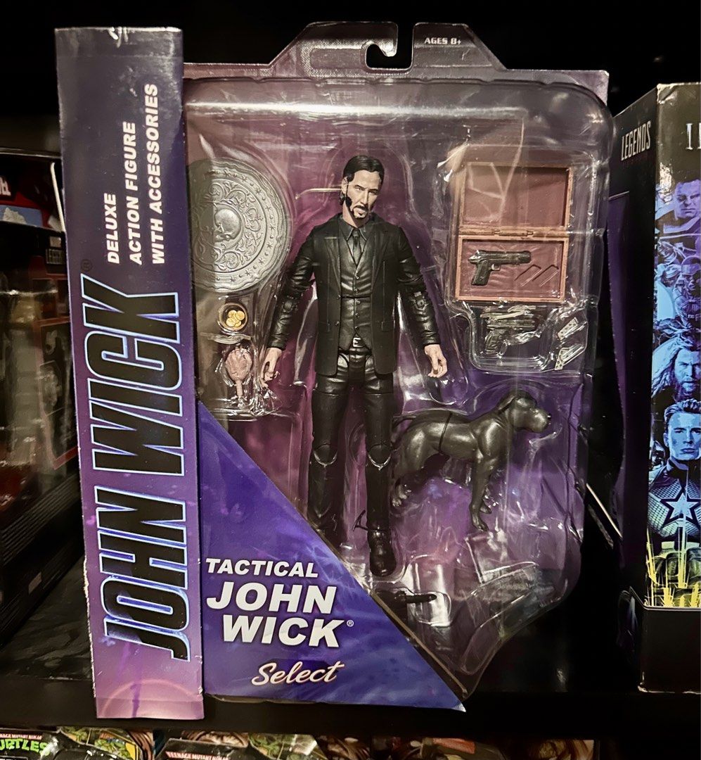 Diamond Select John Wick (Category: Vintage Collectibles) located in Binan City. Submitted by elf.0000 (Listing ID 1432262255, Image 1). Description: P2,700.00 plus sf Payment via gcash Ship thru j&t.