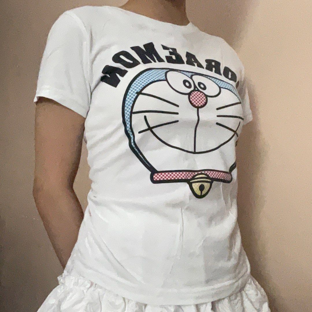 doraemon graphic baby tee shirt (Category: Shirts) located in General Trias. Submitted by misasells (Listing ID 1432352848, Image 1). Description: .
