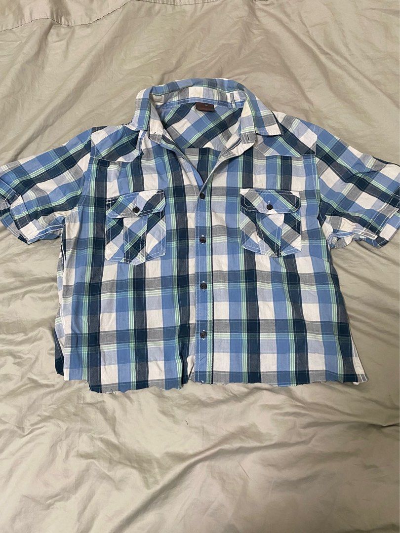 esprit cropped blue boxy polo 2000s (Category: Tshirts & Polo Shirts ) located in Manila. Submitted by pulldrone (Listing ID 1432356371, Image 2). Description: cropped boxy polo fits small to medium MOP: Gcash.