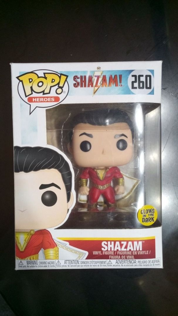 Flash and GITD Shazam Funko (Category: Figurines & Statues) located in Legazpi City. Submitted by joshymellow (Listing ID 1432262667, Image 2). Description: Flash == 700 GITD Shazam == 700 (Top of Box has slight smudges) Take all == 1200 Slightly negotiable.