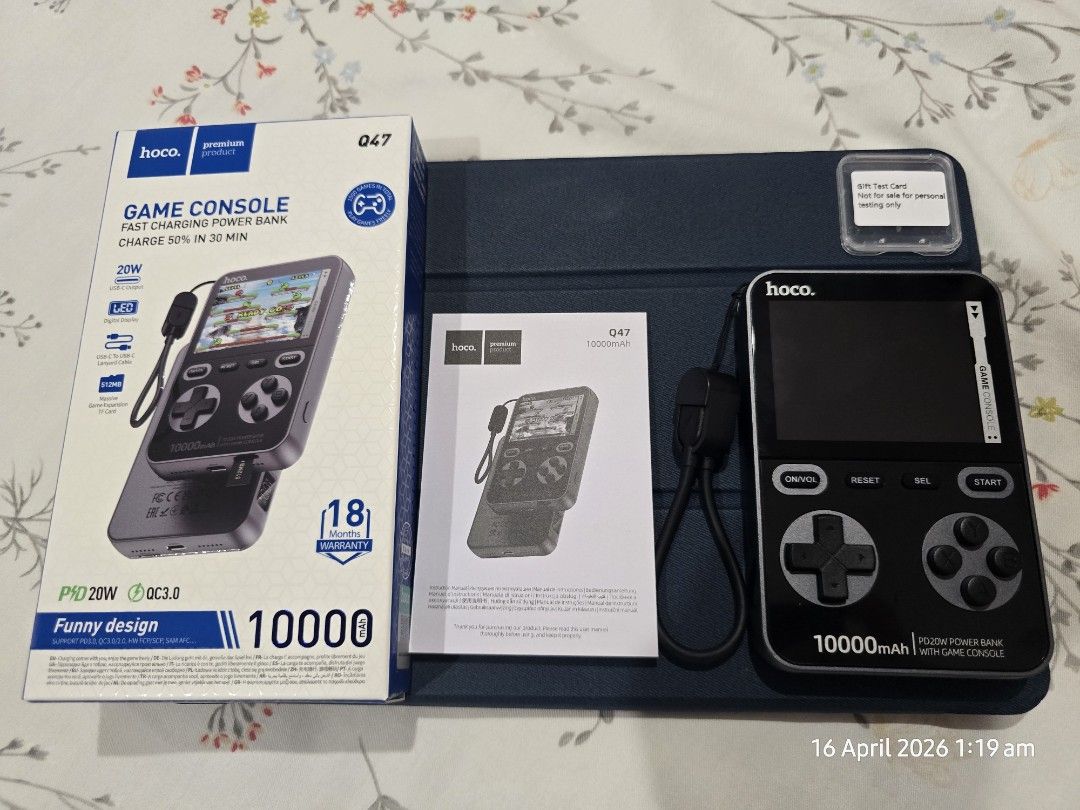 Hoco Game Console 10000mAh Power Bank, Mobile Phones & Gadgets, Mobile ...