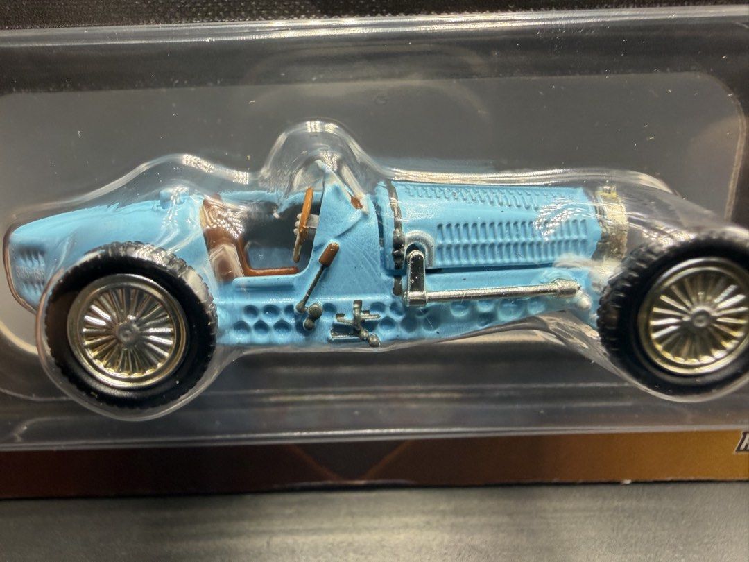 Hotwheels Elite 64 Bugatti type 59 with protector (Category: Vehicle & Diecast Models) located in Mandaluyong City. Submitted by karldfinds (Listing ID 1432217473, Image 3). Description: With protector Item is in Mandaluyong Meet-ups can be arranged - Shangrila Mall Shipping c/o Buyer MOP: BPI, Maya, GCash Feel free to check my other listings..
