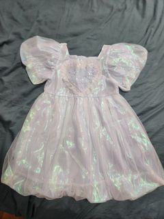 sachin and babi light blue dress Fairy floral iridescent dress new, one -  15,00
