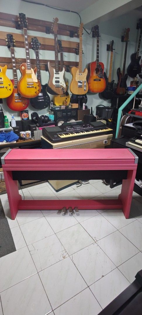 Korg lp350 digital piano (Category: Musical Instruments) located in Paranaque City. Submitted by yourhonorvoy (Listing ID 1432227613, Image 2). Description: Korg lp350 digital piano 26k only With 12volts adapter(autovolts) With bench With minor dents and scratches only 💪 Fresh internal 😃 New arrival Lang kanina, mainit init PA.... Lahat gumagana Ng maayos Walang issue sa tunog touch at electronics 👍Payment thru cash, bank transfer and gcash 🚚