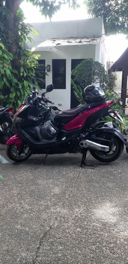 Kymco Krv 180 Cc (Category: Motorbikes for Sale) located in Dasmarinas. Submitted by zerimlaros52498 (Listing ID 1432378768, Image 3). Description: -Kymco Krv 180 CC -Model 2022 Belt Type -Odo 10k -Registered and 1st Owner po ako ( Nakapangalan po saken) Currently xerox copy meron ako -May plaka narin -PPF installed worth 15k Matte yung Magenta colors nya may PPF lang for added protection kaya shinny ang itsura sa picture pero pwedeng tanggalin -