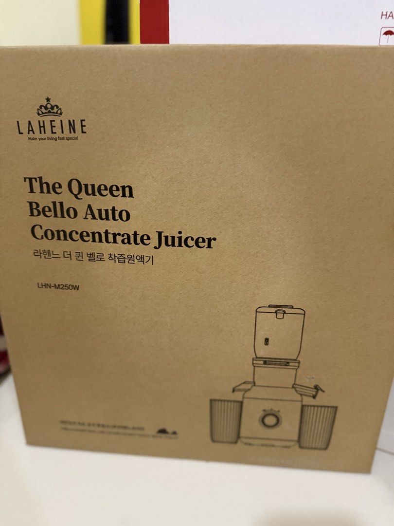 Laheine Auto Concentrate Juicer (Category: Juicers, Blenders & Grinders) located in Manila. Submitted by natasharaine (Listing ID 1432224844, Image 1). Description: .