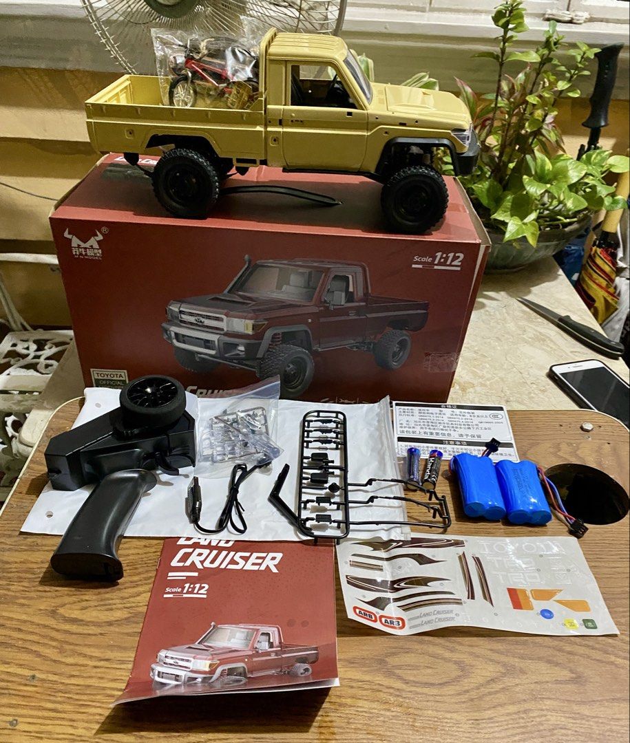 Land Cruiser 79 Remote Control Pick Up (Category: Remote Control Toys) located in Paranaque City. Submitted by evo_s (Listing ID 1432199716, Image 1). Description: - Land Cruiser 79 - Remote Control Pick Up Truck - 1:12 Scale - Includes Remote Control - Comes with 3 Batteries and Accessories - With bike and skateboard (props) - 2 sets of stickers - Ready to Use For pick up at BF Northwest BF Homes Paranaque.