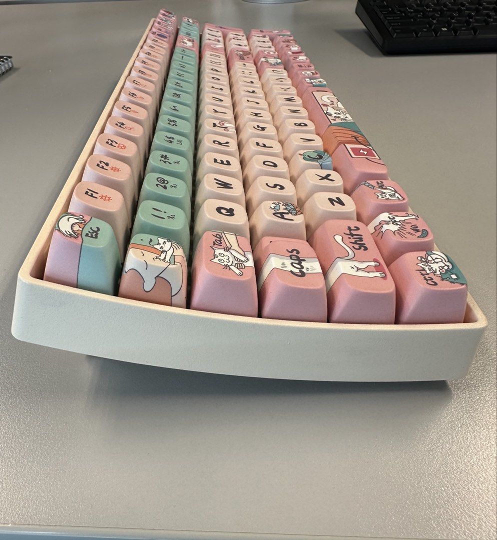 Lofree cat mechanical keyboard489060774362501121