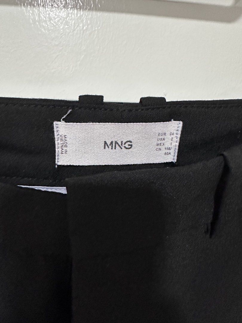 Mango Black Blazer and Trousers Set (Category: Sets or Coordinates) located in Pasig City. Submitted by angelssparecloset01 (Listing ID 1432337490, Image 3). Description: - Black Mango suit set - Includes blazer and trousers - Blazer features single-button closure and two front pockets - Trousers are straight-legged - Size: 2 (USA) / 34 (EUR) - bought in Spain.