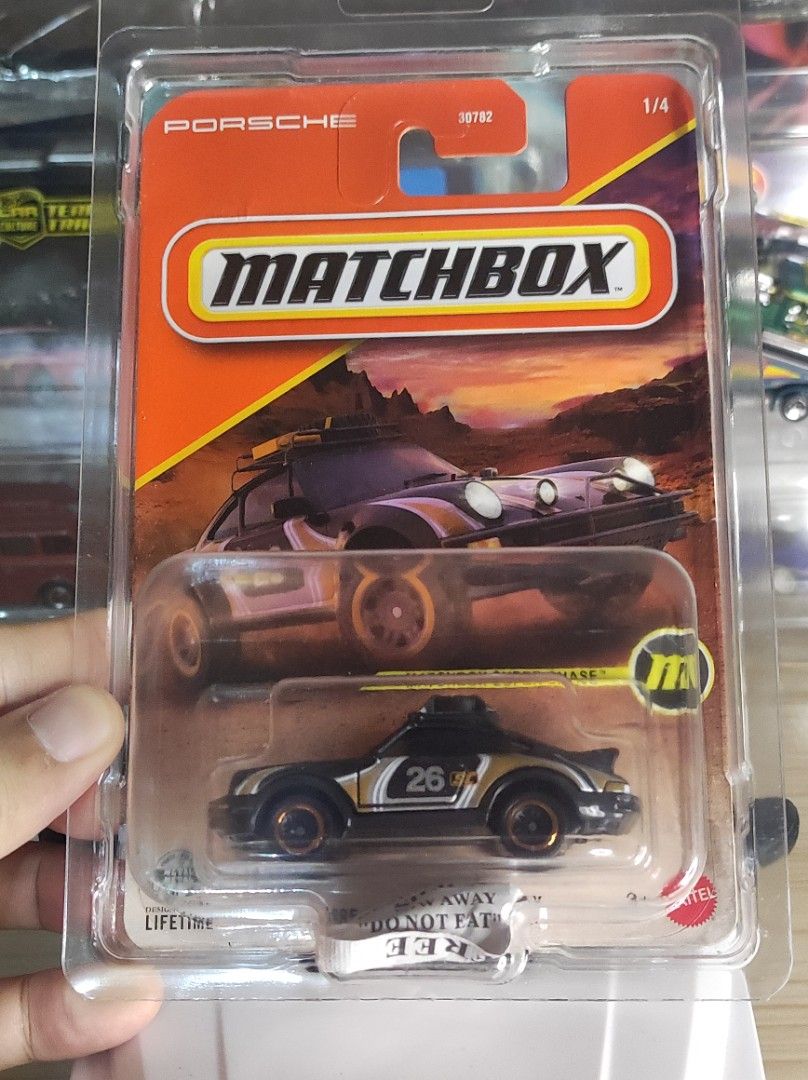 Matchbox 1985 Porsche 911 Rally (Superchase) // 900php (Category: Vehicle & Diecast Models) located in Quezon City. Submitted by edrielgp (Listing ID 1432373540, Image 1). Description: Matchbox 1985 Porsche 911 Rally (Superchase) // 900php Free protector. All Mint, sealed. Please CHECK my other Hot Wheels and other items listed for sale in my profile. Bawal sa maselan Can do COD around visayas ave quezon city and around congressional avenue near 