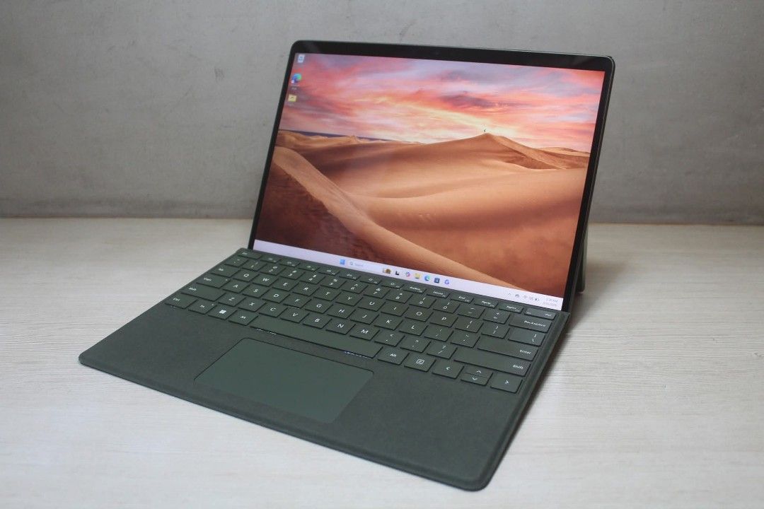 Microsoft surface pro 9 Platinum i7 SSD 1TB (Category: Laptops & Notebooks) located in Pasay City. Submitted by laptophubphil (Listing ID 1432223754, Image 3). Description: 𝗗𝗶𝘀𝗰𝗼𝘂𝗻𝘁 𝟱𝟬% 𝗦𝗦𝗗 𝟭𝗧𝗕 𝗶𝟳 𝗺𝗶𝗰𝗿𝗼𝘀𝗼𝗳𝘁 𝘀𝘂𝗿𝗳𝗮𝗰𝗲 𝗽𝗿𝗼 𝟵 Microsoft surface pro 9 Platinum i7 SSD 1TB - 2ND HAND our price now 48k only Mall price 100k -RAM 16GB + SSD 1TB -2.8k resolution + Backlit keys -2IN1 -Long Battery life -Top of the line 99%