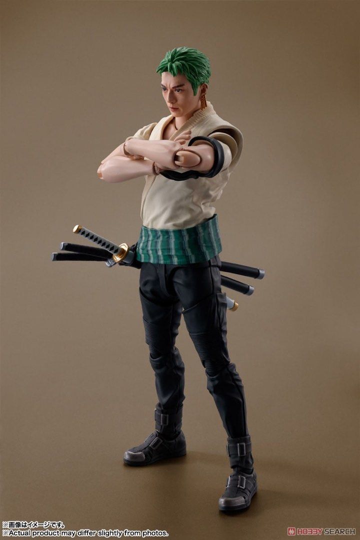 MiSB Bandai Spirits Tamashii Nations s.h.figuarts Netflix Series One Piece Roronoa Zoro SHF SHFiguarts Action Figure, Authentic, New, Sealed & Unopened in Mint Condition Box (Category: Toy Figures) located in Singapore. Submitted by tudor8 (Listing ID 1432334240, Image 5). Description: Authentic, New, Unopened & Sealed in Mint Condition Fixed Price please, thanks 😊 First come first served basis while stocks last Items sold are not exchangeable/ 
