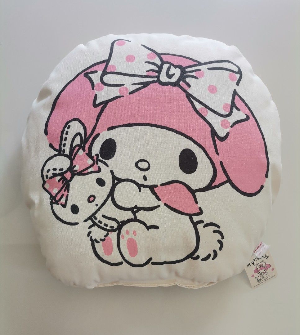 My Melody Canvas Pillow (Category: Bedding & Towels) located in Pasig City. Submitted by cae.025 (Listing ID 1432203687, Image 1). Description: Kawaii My Melody Canvas Pillow - sanrio licensed from Hongkong - brand new with paper tag - medium to large size pillow - selling LP, decluttering sale - perfect for My Melody fans! PM for inquiries. MOP: thru BDO or gcash only. MOD: lalamove or grab c/o buyer. Thank you..