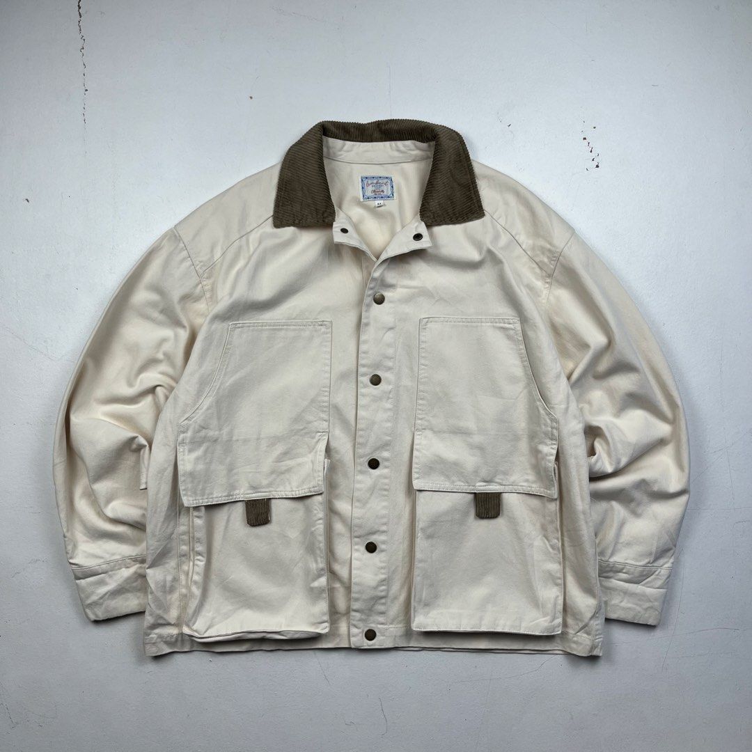 Niko and… Utility Cotton Barn Style Workwear Jacket (Category: Coats, Jackets and Outerwear) located in Manila. Submitted by _jaime (Listing ID 1432348811, Image 2). Description: Niko and… Utility Cotton Barn Style Workwear Jacket Excellent Condition Size: M Shoulder: 21.5 inches Chest width: 25 inches Sleeve: 22 inches Length: 26.5 inches 1,500 price is negotiable .