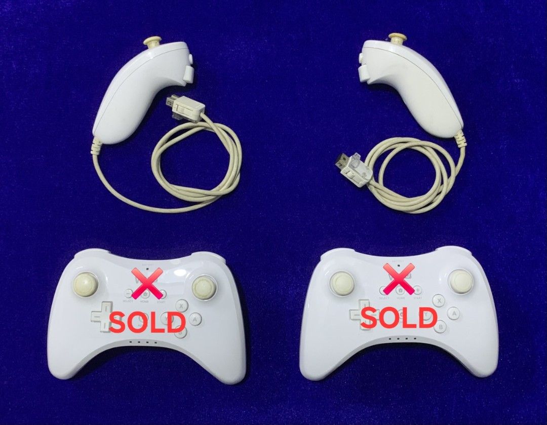 NINTENDO Wii NUNCHUCKS 2 PCS (Category: Controllers) located in Muntinlupa City. Submitted by echo.066 (Listing ID 1432218161, Image 1). Description: FOR SALE NINTENDO Wii NUNCHUCKS 2PCs 1000 PHP AVAILABLE FOR DELIVERY VIA LALAMOVE AVAILABLE FOR SHIPPING VIA J&T EXPRESS CHECK MY PROFILE FOR MORE PERSONAL COLLECTIONS MUSIC / VIDEO / GAMES MODE OF PAYMENT : BANK / GCASH / MAYA MUNTINLUPA CITY LOCATION.