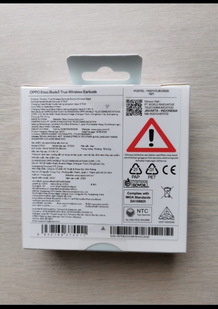 OPPO Enco Buds 3 - BNIB429473280254300161