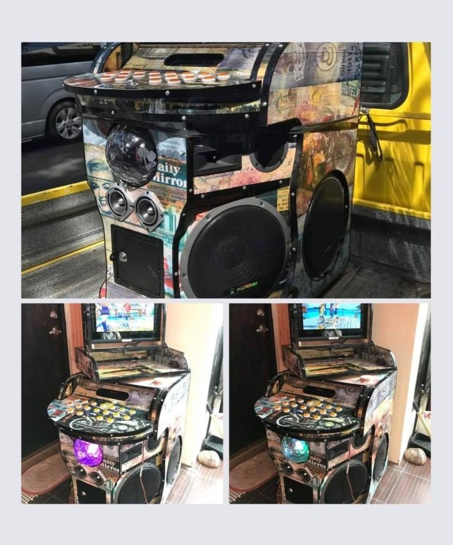 Platinum Karaoke Player (Category: Soundbars, Speakers & Amplifiers) located in Manila. Submitted by mas_ka (Listing ID 1432279938, Image 3). Description: FOR RENT (Angat Bulacan area only) - Platinum karaoke machine - Built-in screen and speaker - Includes microphone - Easy-to-use control panel - Decorative design - Complete karaoke setup .