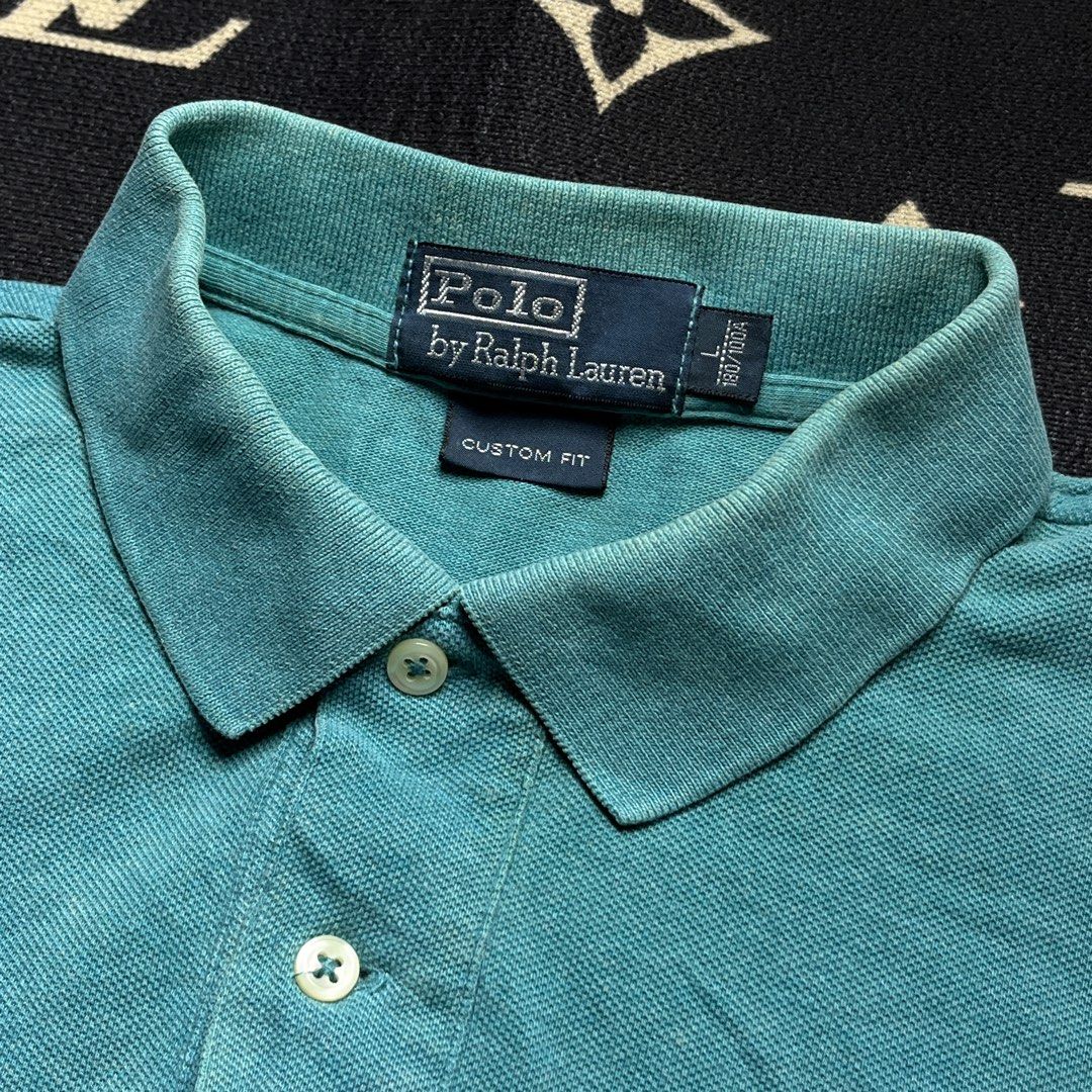 POLO Ralph Lauren Polo Longsleeves (Category: Tshirts & Polo Shirts ) located in Dasmarinas. Submitted by eldosthrift (Listing ID 1432346813, Image 3). Description: Ralph Lauren Teal Longsleeve ‼️ Medium (22 x 26) Good condition ✨ — clean teal colorway — classic long sleeve polo design — signature Ralph Lauren vibe 🐎 — comfy regular fit #ralphlauren #longsleeve #tealpolo #poloshirt #vintageph #thriftph #ukayph #thriftedph #streetwearph #preloved