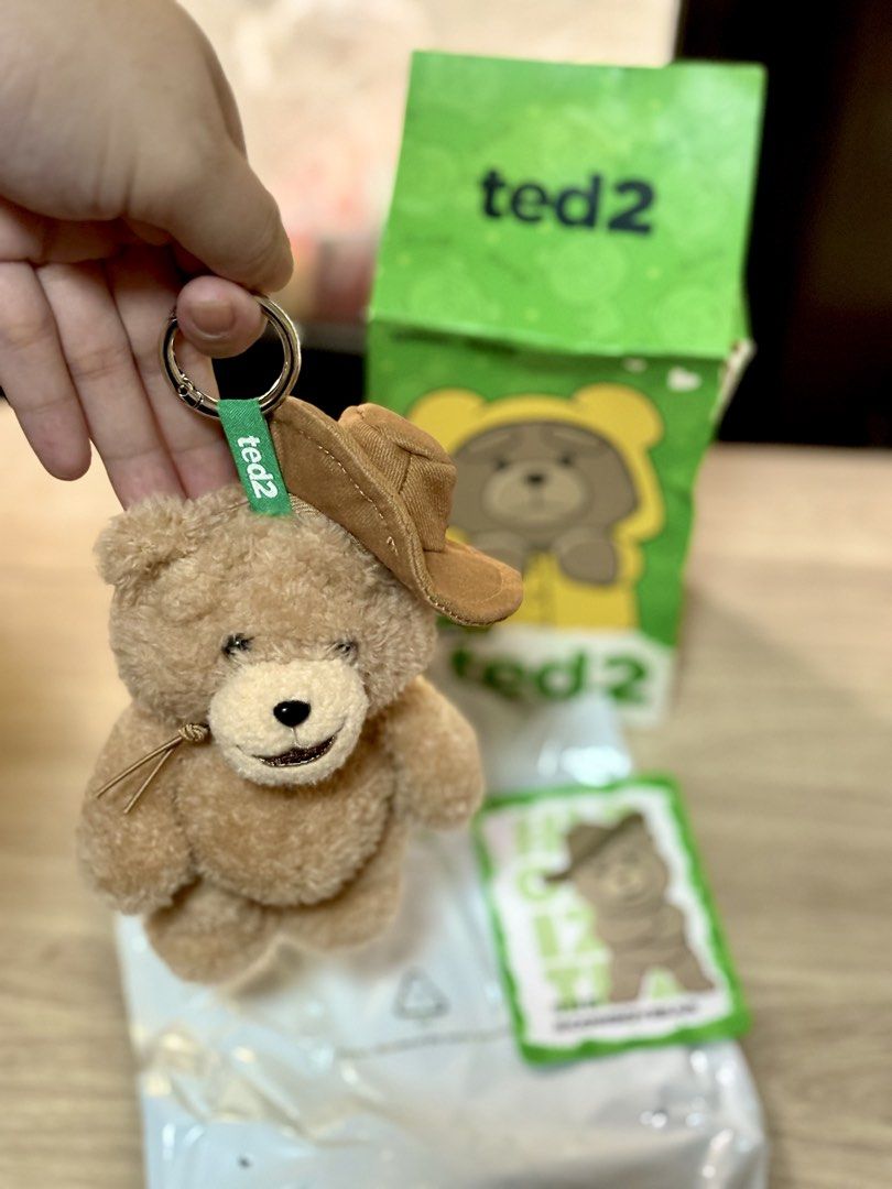 POP MART Ted2 Cowboy Bear Action Plush Pendant (Category: Plushies & Soft Toys) located in Las Pinas. Submitted by anatrc (Listing ID 1432243538, Image 1). Description: .