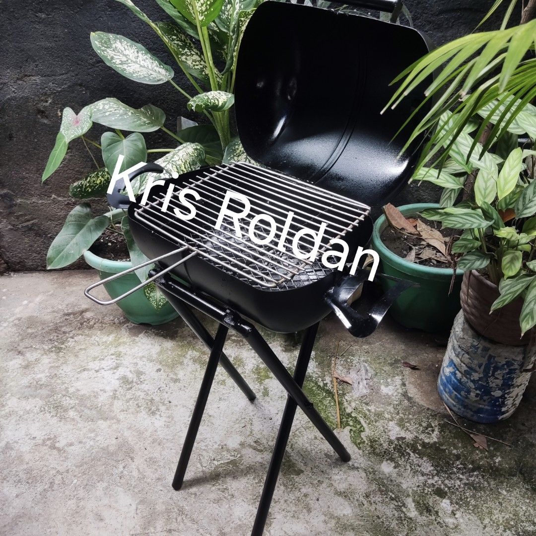 Portable Charcoal BBQ Grill (Category: Outdoor Furniture) located in San Juan City. Submitted by cratemax (Listing ID 1432213026, Image 1). Description: Smoke BBQ Griller Collapsible Brandnew Stocks Stainless Grid (Parilya) Price: 1700 Dimension: Height 70cm Width 47cm Great for outdoor grilling, super easy to pack and carry, and gives your food that tasty smoky flavor. Pick up and Delivery through Lalamove only. San Juan Manila. Waze or Google M