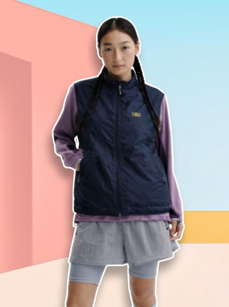 Premium Chaleco Vest Large Navy Blue Lightweight Zip-Up (Category: Coats, Jackets and Outerwear) located in Bacolod City. Submitted by right_niche (Listing ID 1432316551, Image 1). Description: Premium Chaleco Vest Large Navy Blue Lightweight Zip-Up ✔️ Actual item on photo ✔️ Good as mint condition – no need to wash ✔️ Already laundry 🆗 Condition: 10/10 Color Rate: 10/10 Original Size: Large Size (in inches): Sh = Shoulder (balikat – front only)