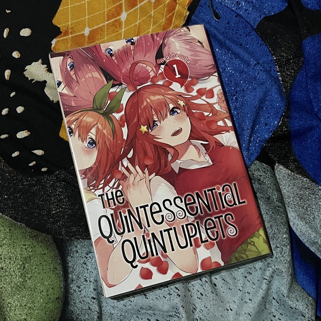 Quintessential Quintuplets Vol 1 (Category: Comics & Manga) located in San Juan City. Submitted by gents701 (Listing ID 1432369693, Image 1). Description: Selling off my manga collection, pages are yellowed. With added plastic cover. Can send pictures of the pages for further checking..