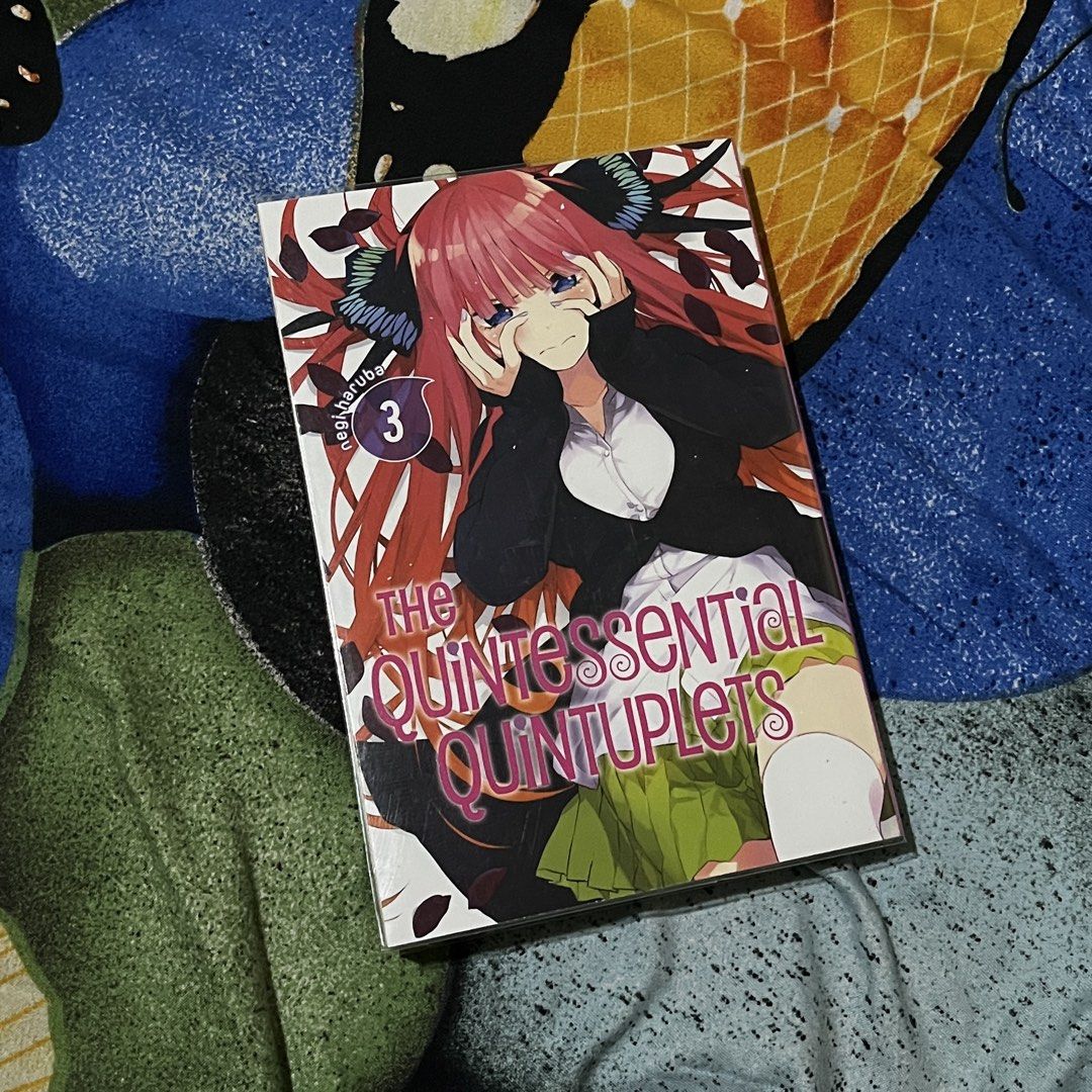 Quintessential Quintuplets Vol 3 (Category: Comics & Manga) located in San Juan City. Submitted by gents701 (Listing ID 1432369844, Image 1). Description: Selling off my manga collection, pages are slightly yellowed. With added plastic cover. Can send pictures of the pages for further checking..
