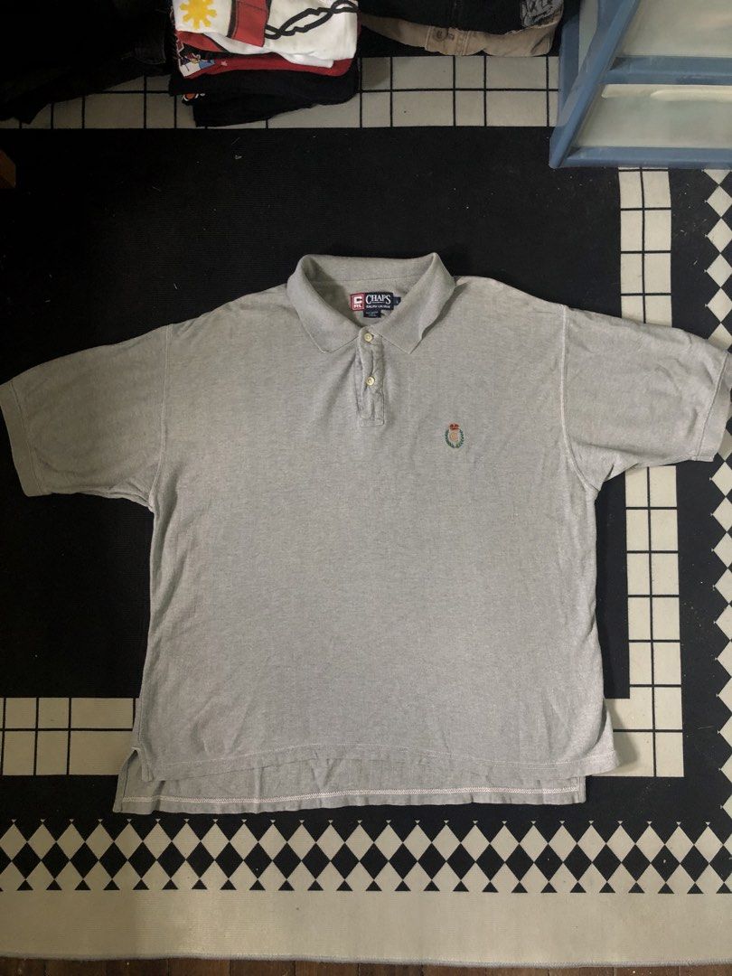 Ralph Lauren Chaps Polo Shirt (Category: Tshirts & Polo Shirts ) located in Naga. Submitted by curatedslips (Listing ID 1432213365, Image 1). Description: Ralph Lauren Chaps Polo Shirt boxy fit issues: (see pics) 23 width 25 lenght.