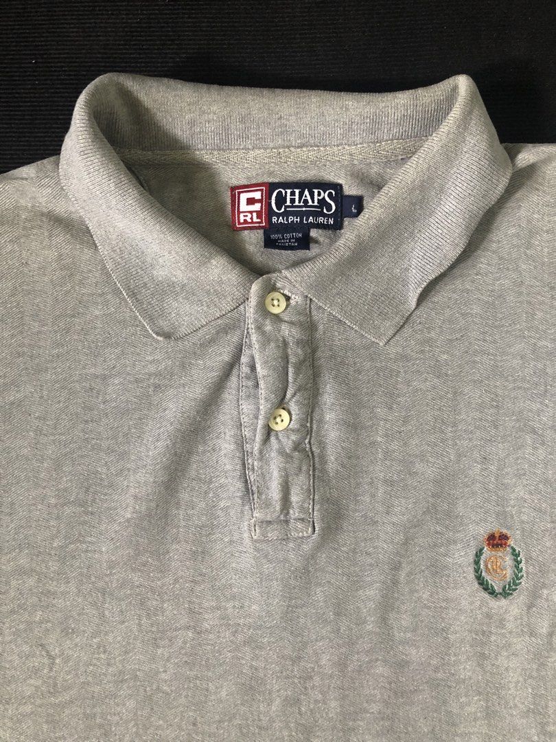 Ralph Lauren Chaps Polo Shirt (Category: Tshirts & Polo Shirts ) located in Naga. Submitted by curatedslips (Listing ID 1432213365, Image 3). Description: Ralph Lauren Chaps Polo Shirt boxy fit issues: (see pics) 23 width 25 lenght.