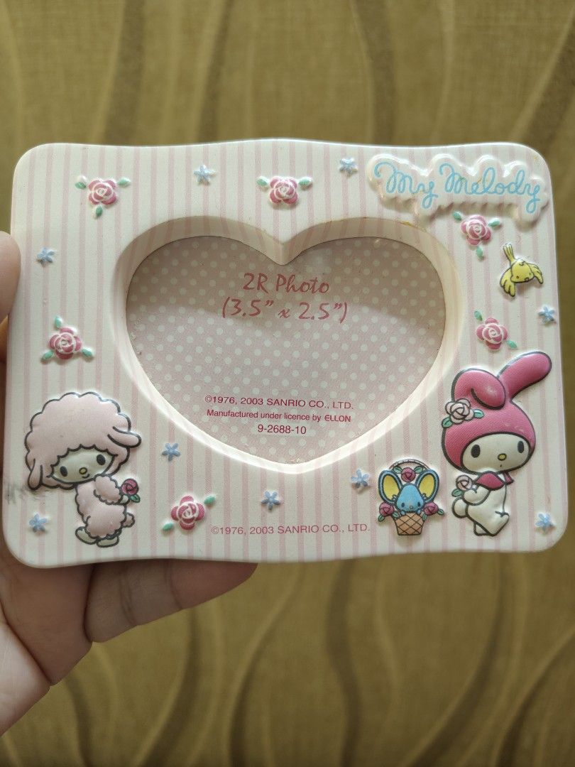 rare vintage Sanrio My Melody Ceramic Frame (Category: Frames & Pictures) located in Santa Rosa. Submitted by mmps249.1 (Listing ID 1432319224, Image 1). Description: Crossposted Mine now, pay now shipping courier: JRS only Gcash payment upon order No reservations.