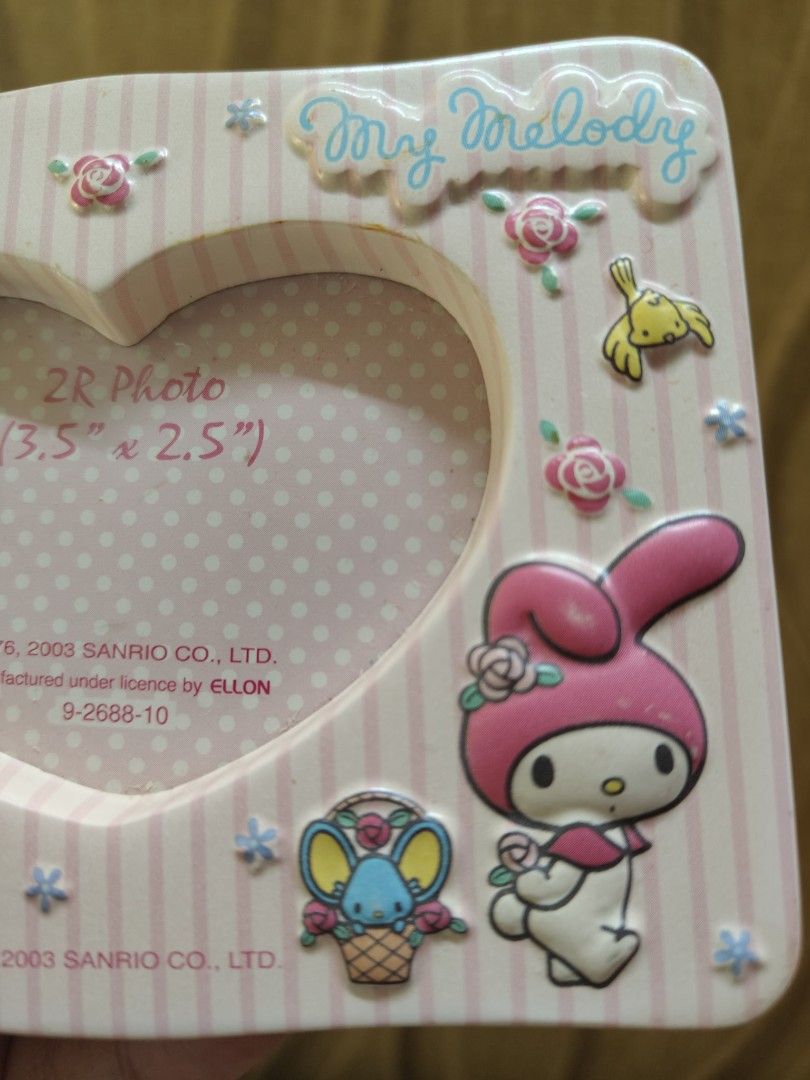 rare vintage Sanrio My Melody Ceramic Frame (Category: Frames & Pictures) located in Santa Rosa. Submitted by mmps249.1 (Listing ID 1432319224, Image 3). Description: Crossposted Mine now, pay now shipping courier: JRS only Gcash payment upon order No reservations.