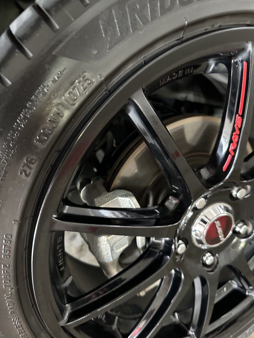 Rays (Category: Used Rims) located in Singapore. Submitted by chrischen89 (Listing ID 1432357790, Image 3). Description: Super good condition with rim protection on .