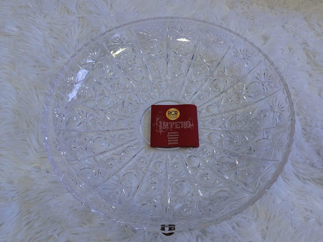 RCR Impero Crystal Serving Bowl510297009638625282