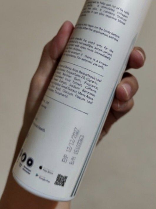 Renovar Anti-Cellulite Gel 300ml (Category: Body Care) located in Bacoor. Submitted by sharotto (Listing ID 1432208288, Image 2). Description: - Renovar Anti-Cellulite Gel - Size: 300ml / 10.1 oz - Contains Potassium and Cucumber Fruit Extract - Expiry Date: 12/12/2027 - For external use only - Key Ingredients: Aloe Barbadensis Leaf Extract, Glycerin, Parfum Location: Molino 3 bacoor cavite brand new .