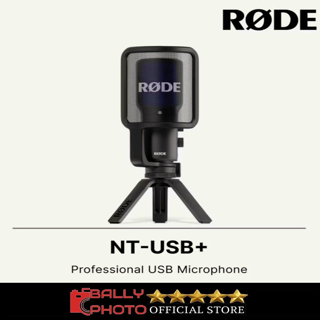 Rode NT-USB+ Professional USB Condenser Microphone