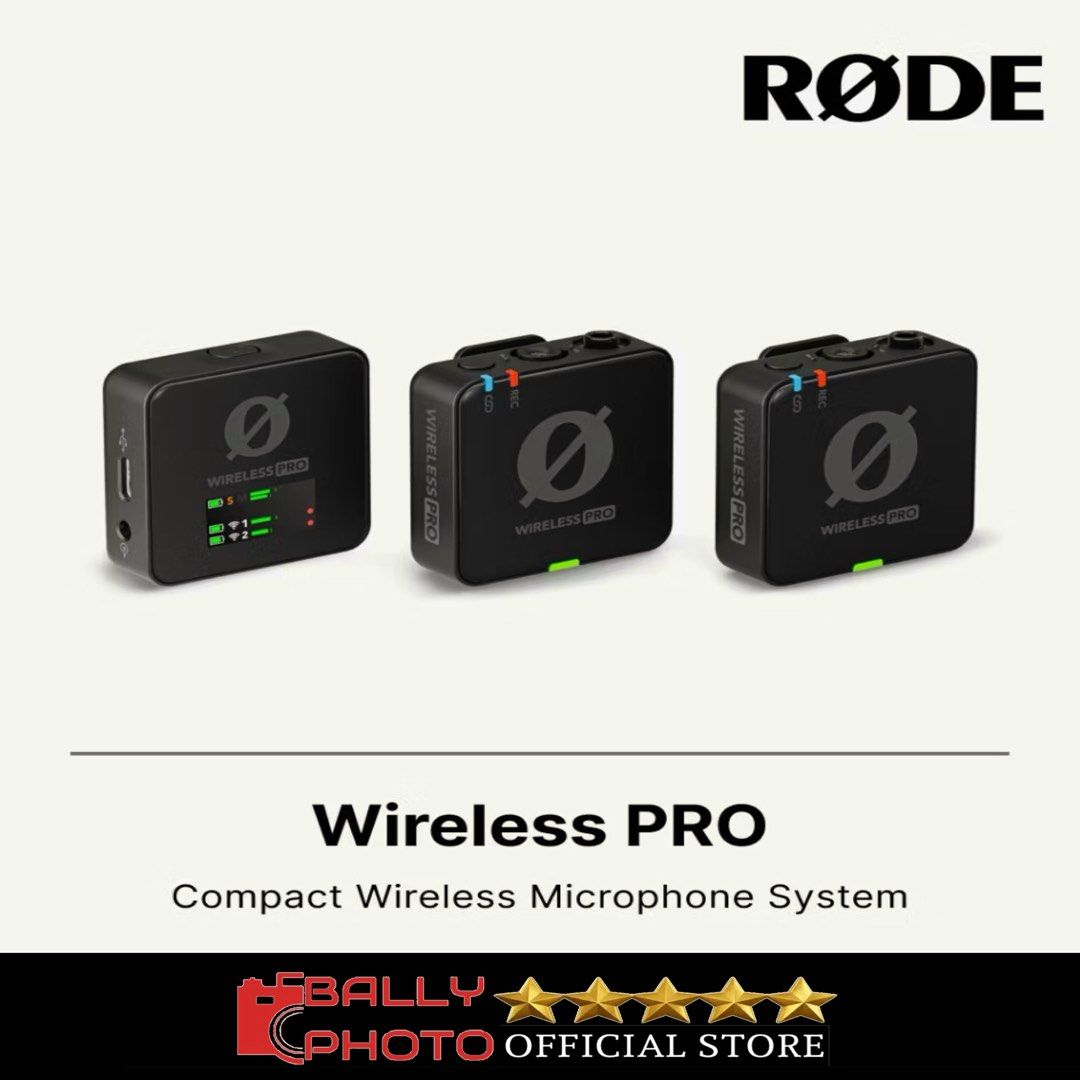 Rode Wireless Pro Compact Wireless Microphone System